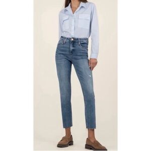 Kut from the Kloth Rachael Fab Ab High Rise Mom Jeans